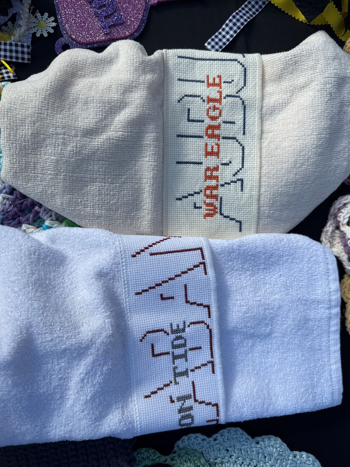 Cross Stitch Towels