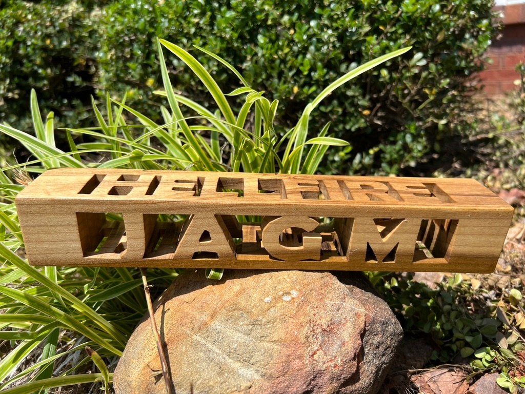 3D Desk Plaque