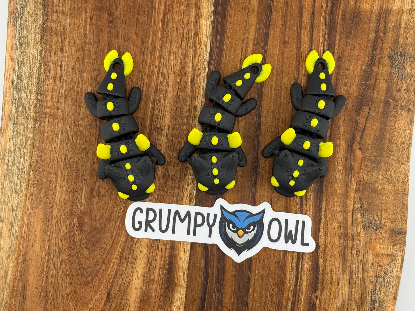 Wigglers Dragon Key Rings