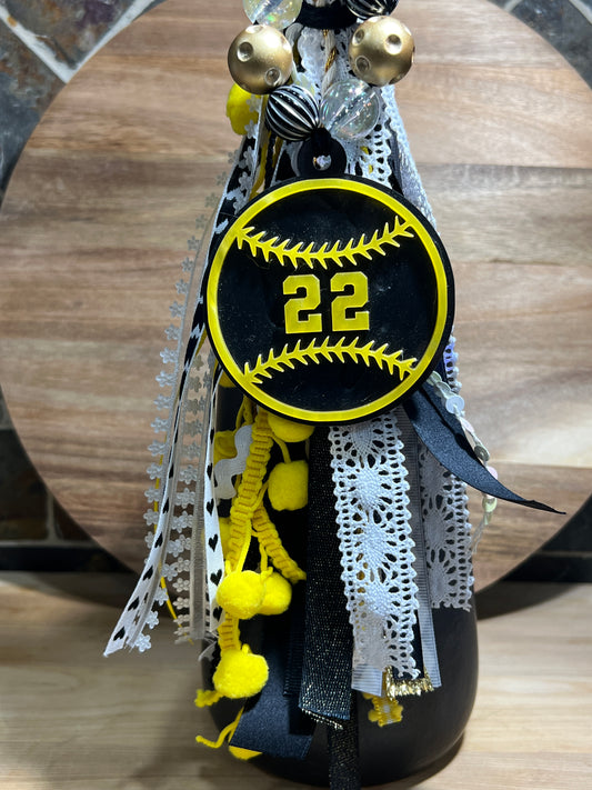 Baseball/Softball Bag Tag (Fancy)